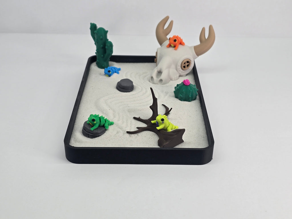 Desert Iguana Zen Garden